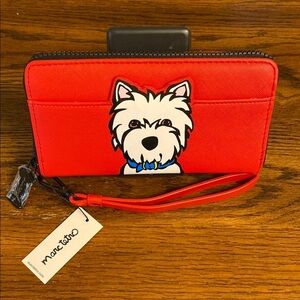 Marc Tetro Westie Wallet in Red